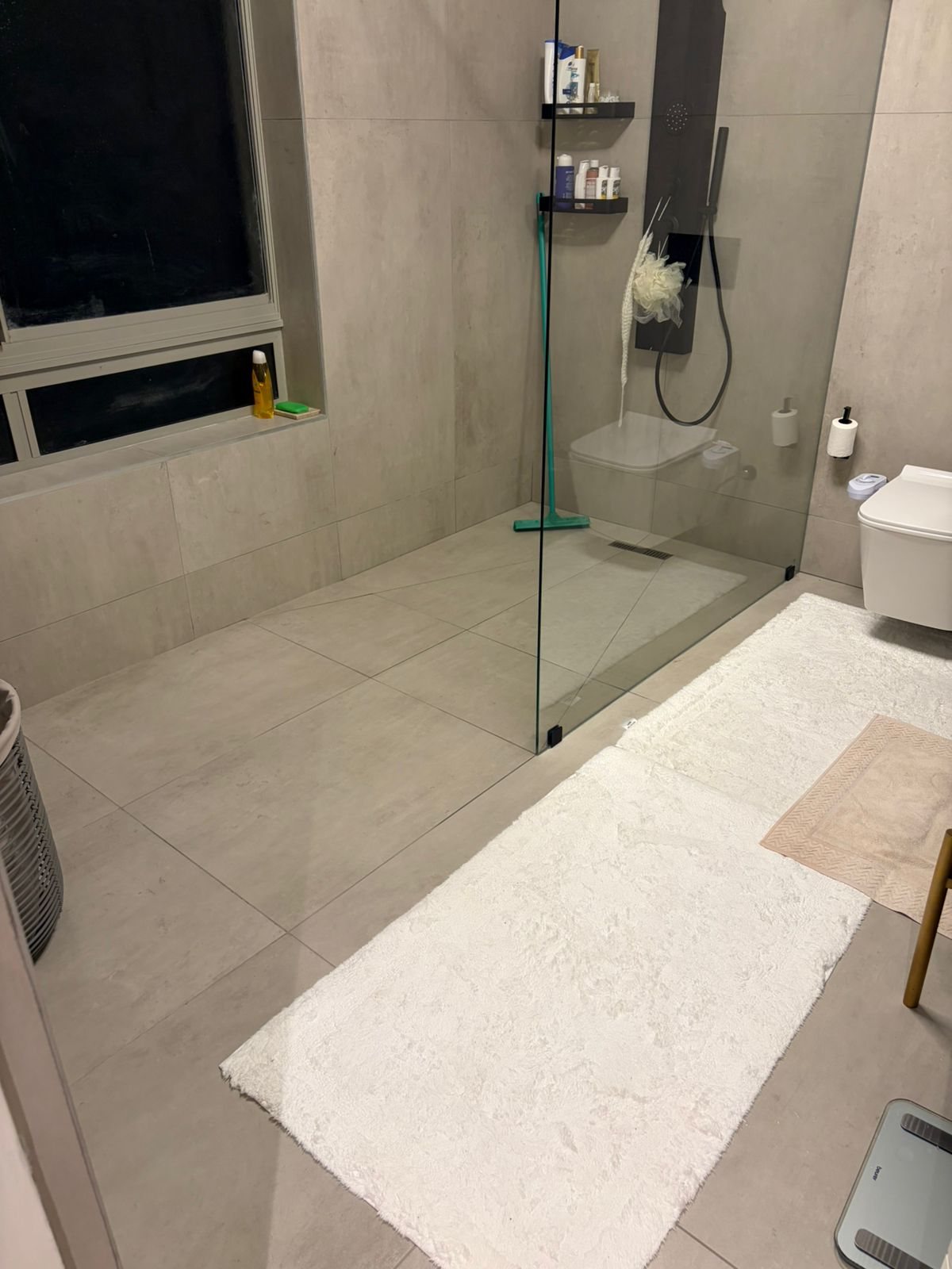 Bathroom shower and tiling work