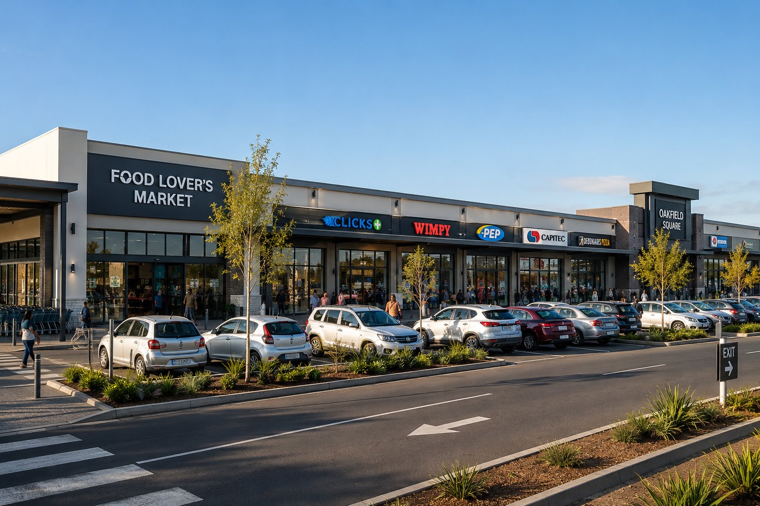 Light commercial retail project